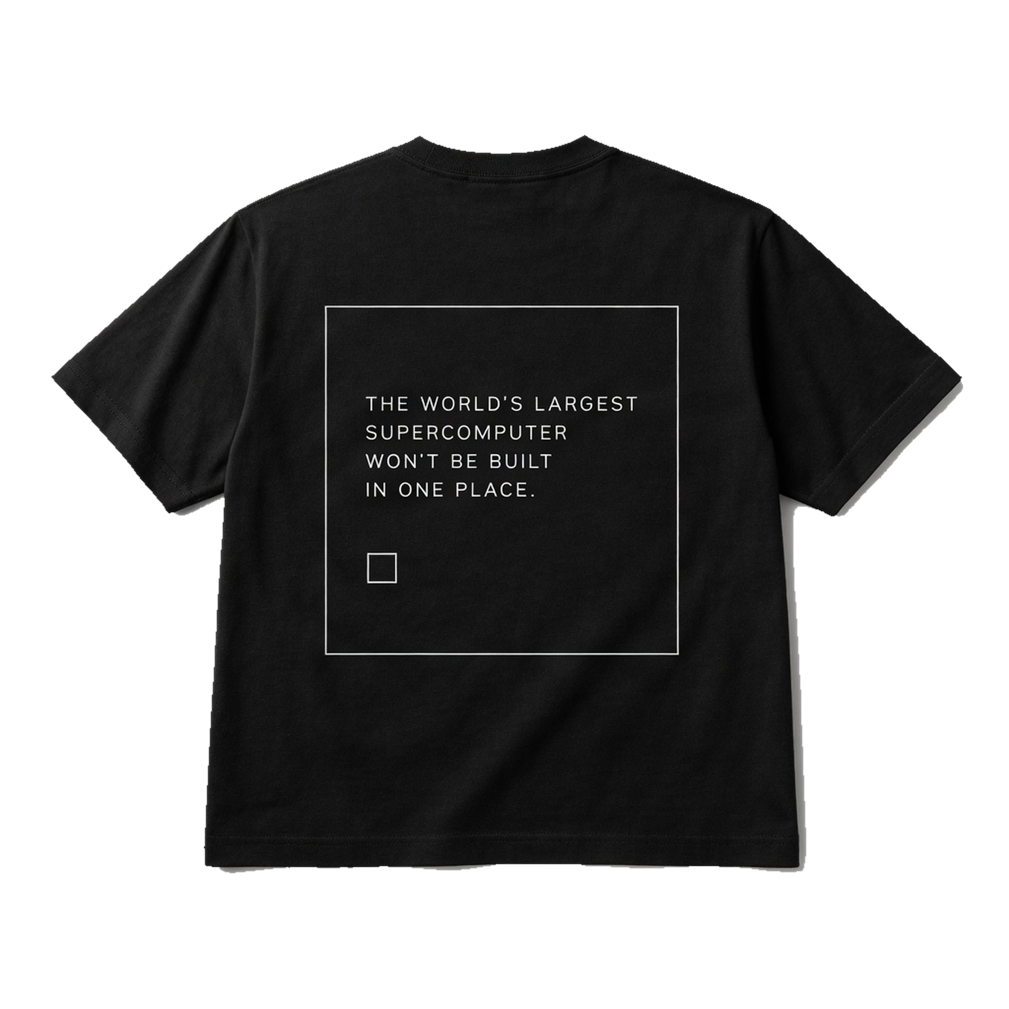 GRID Manifesto tee — The world's largest supercomputer won't be built in one place.